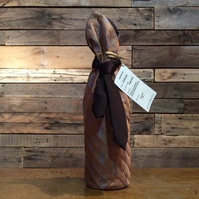 Upcycled Tie Wine Bag